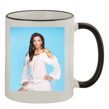 Eva Longoria 11oz Colored Rim & Handle Mug