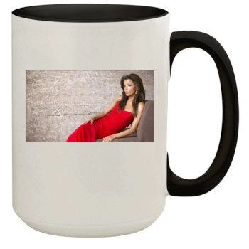 Eva Longoria 15oz Colored Inner & Handle Mug