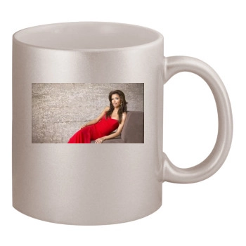 Eva Longoria 11oz Metallic Silver Mug