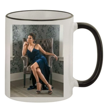 Eva Longoria 11oz Colored Rim & Handle Mug