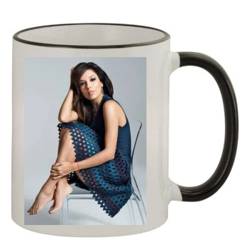 Eva Longoria 11oz Colored Rim & Handle Mug