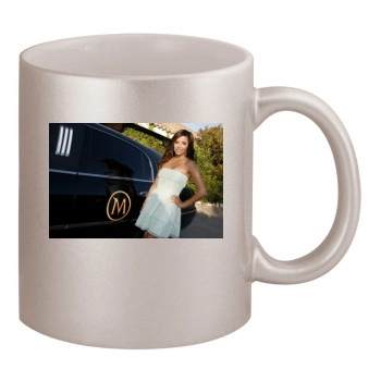 Eva Longoria 11oz Metallic Silver Mug