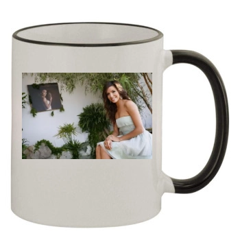 Eva Longoria 11oz Colored Rim & Handle Mug