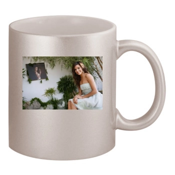 Eva Longoria 11oz Metallic Silver Mug