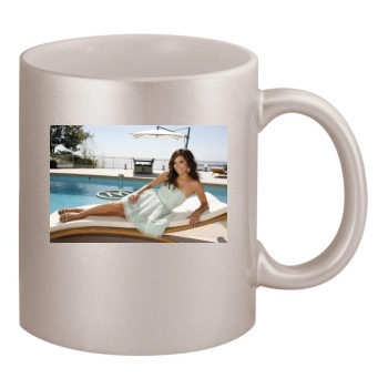 Eva Longoria 11oz Metallic Silver Mug