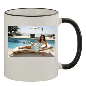 Eva Longoria 11oz Colored Rim & Handle Mug