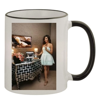 Eva Longoria 11oz Colored Rim & Handle Mug