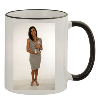 Eva Longoria 11oz Colored Rim & Handle Mug