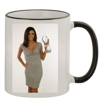 Eva Longoria 11oz Colored Rim & Handle Mug