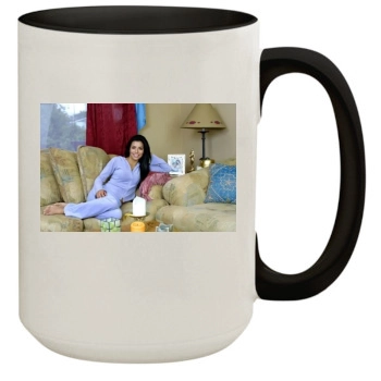 Eva Longoria 15oz Colored Inner & Handle Mug