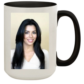 Eva Longoria 15oz Colored Inner & Handle Mug