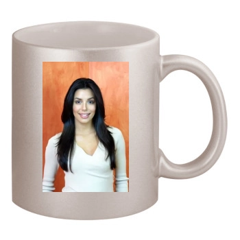 Eva Longoria 11oz Metallic Silver Mug