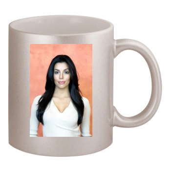 Eva Longoria 11oz Metallic Silver Mug