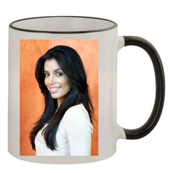 Eva Longoria 11oz Colored Rim & Handle Mug