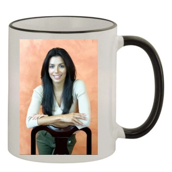 Eva Longoria 11oz Colored Rim & Handle Mug