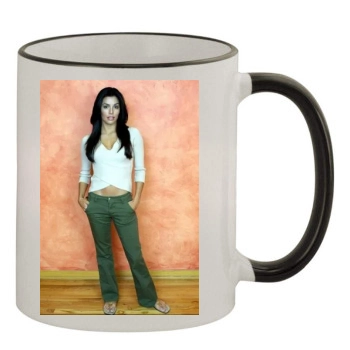 Eva Longoria 11oz Colored Rim & Handle Mug