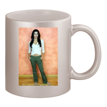 Eva Longoria 11oz Metallic Silver Mug