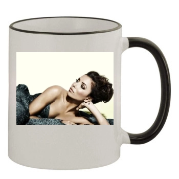 Eva Longoria 11oz Colored Rim & Handle Mug