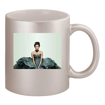 Eva Longoria 11oz Metallic Silver Mug