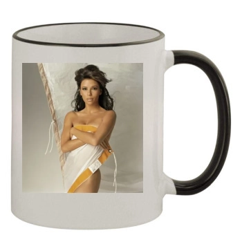 Eva Longoria 11oz Colored Rim & Handle Mug