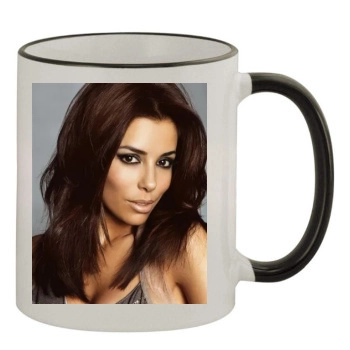 Eva Longoria 11oz Colored Rim & Handle Mug