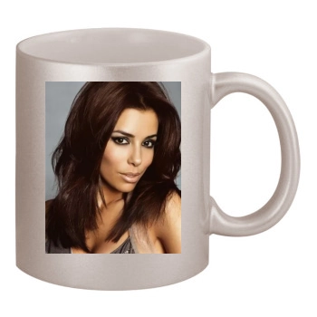 Eva Longoria 11oz Metallic Silver Mug