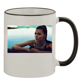 Eva Longoria 11oz Colored Rim & Handle Mug