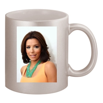 Eva Longoria 11oz Metallic Silver Mug