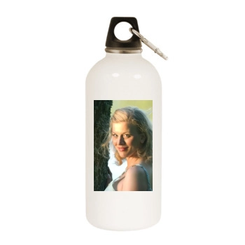 Eva Habermann White Water Bottle With Carabiner