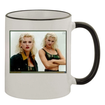 Eva Habermann 11oz Colored Rim & Handle Mug