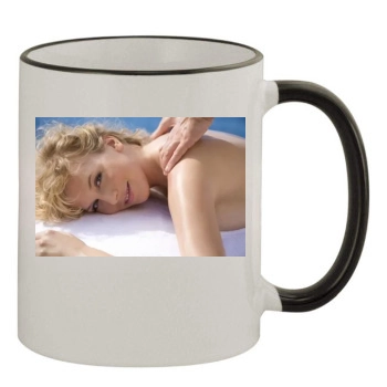 Eva Habermann 11oz Colored Rim & Handle Mug