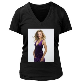 Eva Habermann Women's Deep V-Neck TShirt