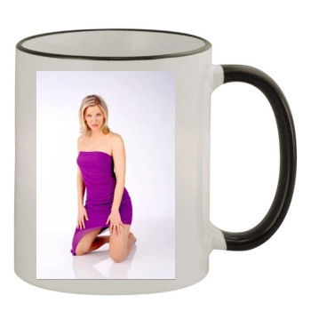 Eva Habermann 11oz Colored Rim & Handle Mug