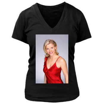 Eva Habermann Women's Deep V-Neck TShirt