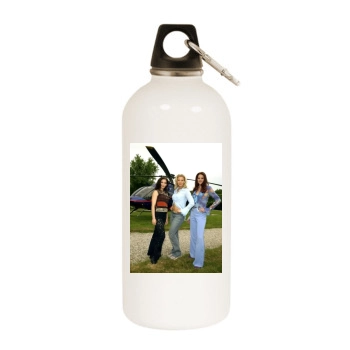 Eva Habermann White Water Bottle With Carabiner