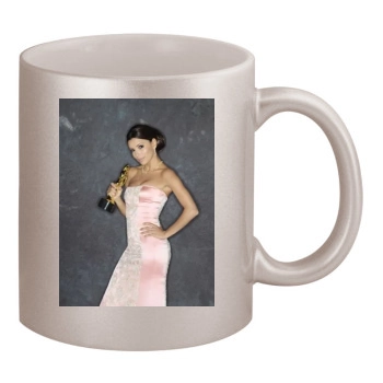 Eva Longoria 11oz Metallic Silver Mug