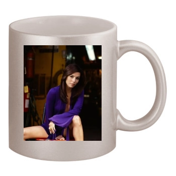 Eva Longoria 11oz Metallic Silver Mug