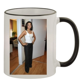 Eva Longoria 11oz Colored Rim & Handle Mug