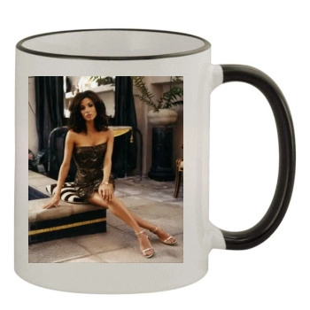 Eva Longoria 11oz Colored Rim & Handle Mug