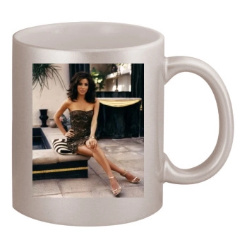 Eva Longoria 11oz Metallic Silver Mug