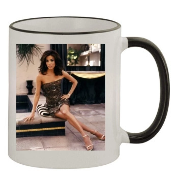 Eva Longoria 11oz Colored Rim & Handle Mug