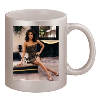 Eva Longoria 11oz Metallic Silver Mug