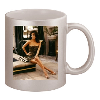 Eva Longoria 11oz Metallic Silver Mug