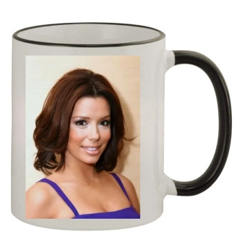 Eva Longoria 11oz Colored Rim & Handle Mug