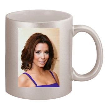 Eva Longoria 11oz Metallic Silver Mug