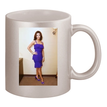 Eva Longoria 11oz Metallic Silver Mug