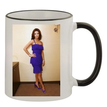 Eva Longoria 11oz Colored Rim & Handle Mug