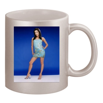 Eva Longoria 11oz Metallic Silver Mug