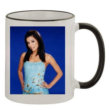 Eva Longoria 11oz Colored Rim & Handle Mug