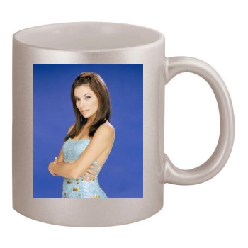 Eva Longoria 11oz Metallic Silver Mug